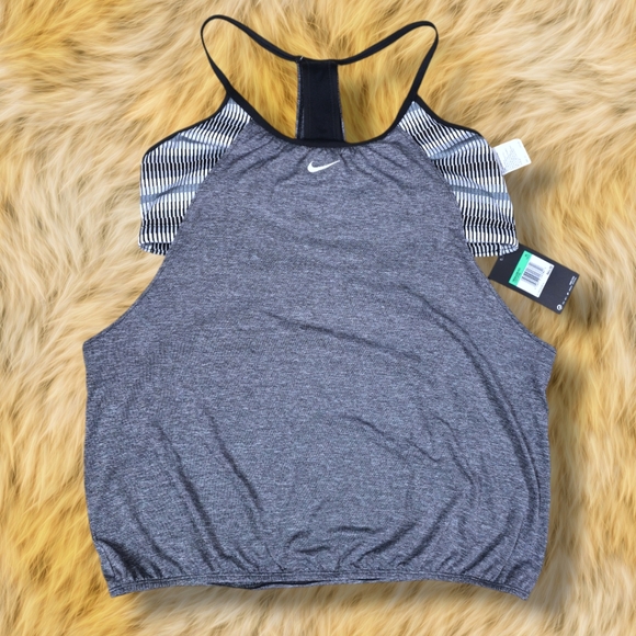 NWT NIKE DRIFIT TANKINI TOP - Picture 4 of 12